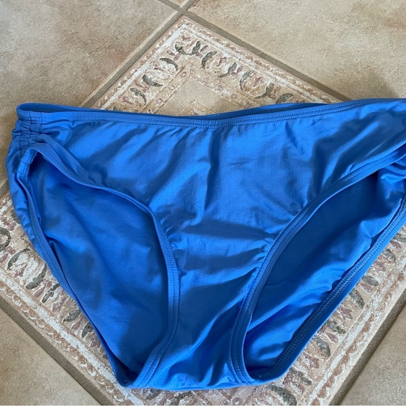 CALVIN KLEIN 💯WOMEN’S TANKINI WITH BIKINI BOTTOM EUC 👙 SZ MEDIUM💙💙💙 - Picture 12 of 16